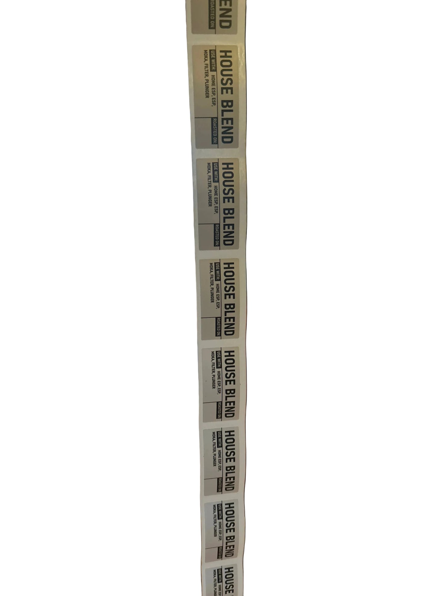 House Blend Labels