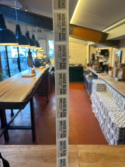 House Blend Labels